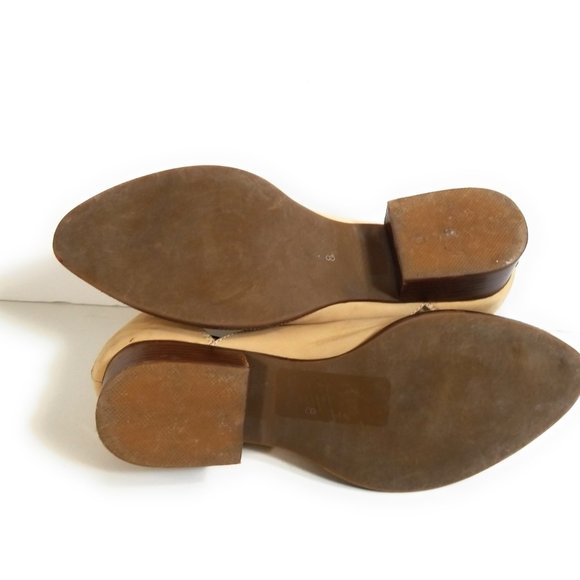 Jeffrey Campbell Everly Women Tan Buckle Booties 8 - Picture 9 of 13